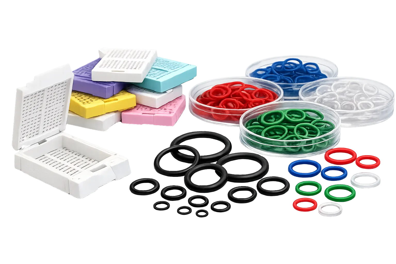 Embedding Cassettes & “O” Rings